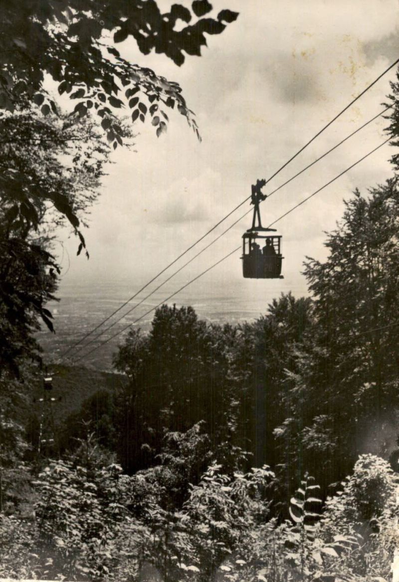 Sljeme. Žičara 1968. godine